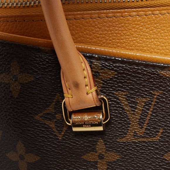 LOUIS VUITTON Saffran Monogram Canvas Pallas MM Bag - Picture 8 of 8